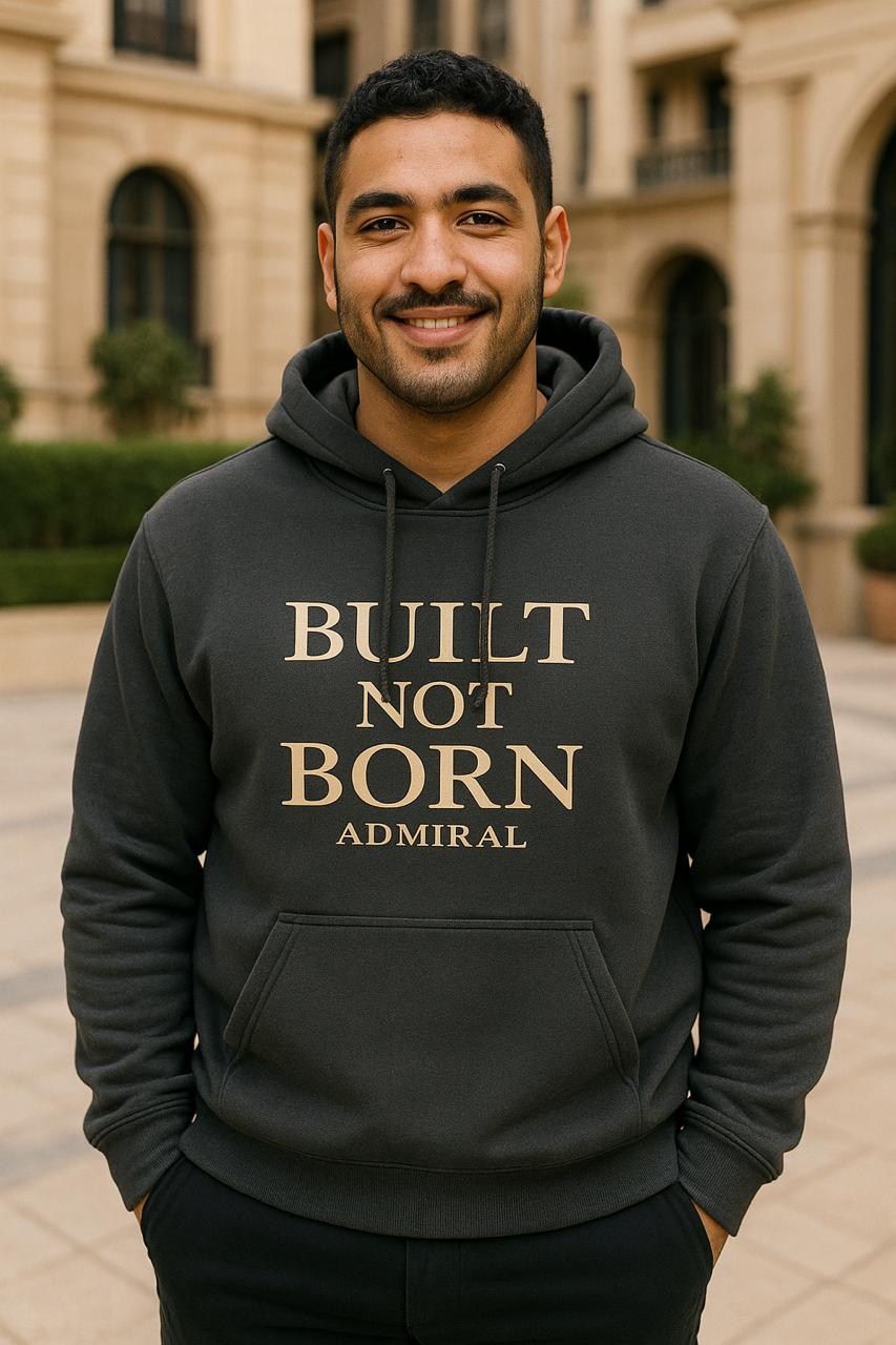 Regular Fit Printed Hoodie