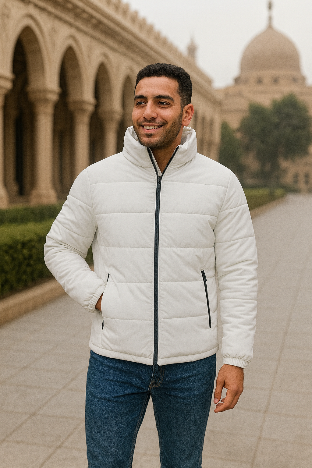 waterproof pupm jacket